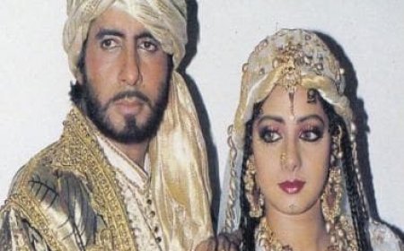 When Amitabh Bachchan sent a truck full of roses to convince Sridevi to work with him, the actress still said…