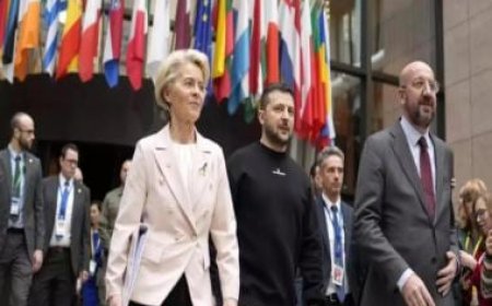 European Union strikes 50 billion Euro deal for aid to Ukraine