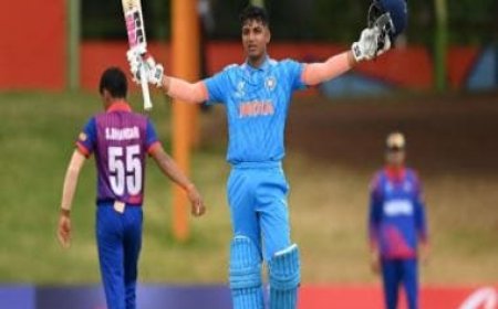 U19 World Cup: Sachin Dhas, Uday Saharan hit centuries as India seal semifinals spot with victory over Nepal