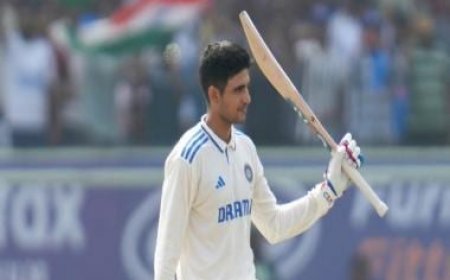 India vs England: Shubman Gill ends seven-year wait for century at No. 3 in India