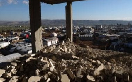 Shrinking international aid and enduring conflict compound earthquake misery for Syrians one year on