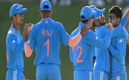 Live Score India vs South Africa U19 World Cup semi-final 2024: SA 46/2; Limbani strikes again to dismiss Teeger