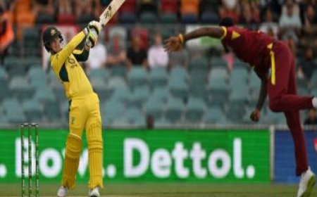 Australia finish chase in just 6.5 overs to thrash West Indies by 8 wickets in 3rd ODI