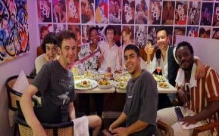 Adarsh Gourav bonds with 'Aliens' cast as he begins shooting for Ridley Scott's prequel series