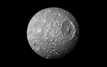Saturn’s ‘Death Star’ moon might contain a hidden ocean