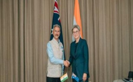 EAM Jaishankar discusses bilateral ties, Indo-Pacific and West Asia situation with Australia's Wong