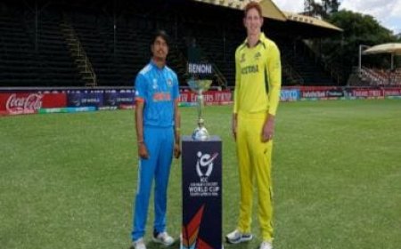 Live Score, India vs Australia U19 World Cup Final: AUS 45/1; Dixon, Weibgen build steady partnership