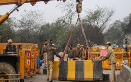 Concrete barricades, sealed borders: WATCH how Delhi Police secures capital as farmers' protest intensify