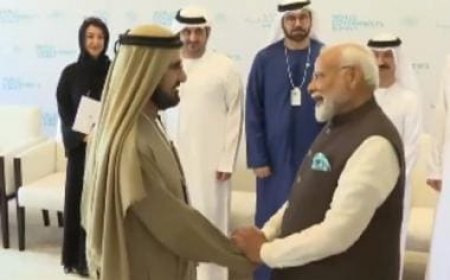 WATCH: PM Modi holds bilateral talks with Emir of Dubai Mohammed bin Rashid
