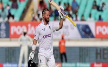 IND vs ENG 3rd Test: Ben Duckett leads England's fightback with 88-ball century on Day 2 in Rajkot