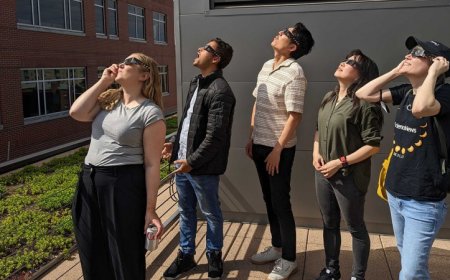 What Science News saw during the solar eclipse