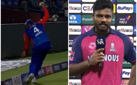 Sanju Samson GRACEFULLY Accepts His Controversial Catch After DC Beat RR in IPL 2024 Match
