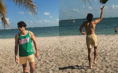 Internet Blows Up After Ibrahim Ali Khan Drops Miami Photo Dump, Fans Say ‘Saif Se Bhi Zyaada Saif’ – See PICS