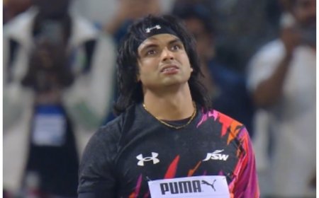 Neeraj Chopra Misses First Place By Narrow 0.2m Margin At Doha Diamond League 2024