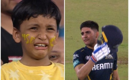 CRYING CSK Fan HEARTBROKEN After Shubman Gill’s Six; Video Goes VIRAL | WATCH