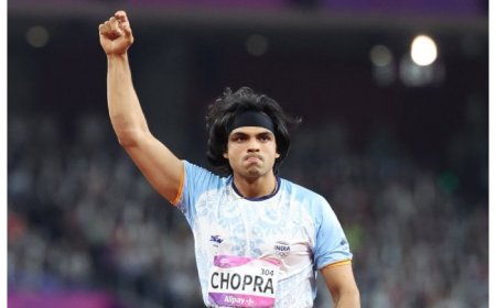 Neeraj Chopra ‘Not Happy’ After Finishing Second in Diamond League