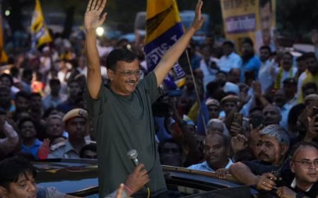 Arvind Kejriwal Holds Massive Roadshow With Punjab CM Mann, Says ‘INDIA Bloc Will Win, Give Statehood To Delhi’