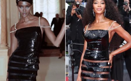 Sustainability in Style at Cannes 2024: Naomi Campbell Revives Her 1997 Chanel Dress – Check Then And Now Pics