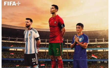 FIFA Pays Tribute To Sunil Chhetri with Lionel Messi, Cristiano Ronaldo Comparison; Says ‘Retiring As Legend’
