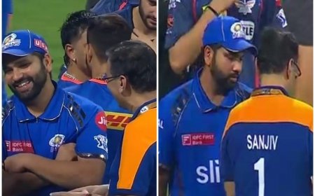 Rohit Sharma to Lead LSG in IPL 2025? Viral PIC of Former MI Captain With Sanjiv Goenka Spark SPECULATIONS