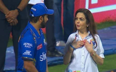 FACT CHECK: Nita Ambani Trying to Convince Rohit Sharma to Stay at Mumbai Indians For IPL 2025; Video Goes VIRAL | WATCH