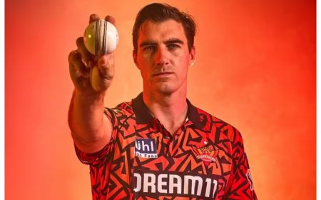 SRH Captain Pat Cummins Win Hearts, Plays Cricket With School Kids In Hyderabad – WATCH