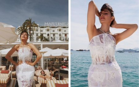 Cannes 2024: Jacqueline Fernandez Looks Like a Dream Come True in Avaro Figlio’s White Outfit for Her Second Look