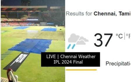 Chennai City Weather, IPL 2024 Final: Rain Stays Away, KKR Clinch No. 3!