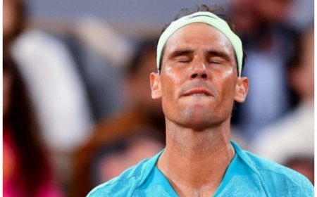 French Open: Rafael Nadal Takes Exit Route In First Round After Losing To Alexander Zverev