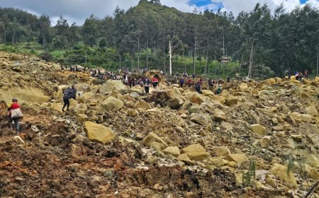 Papua New Guinea Authorities Evacuate Close To 8000 People After Deadly Landslide, 2000 Feared Buried Alive