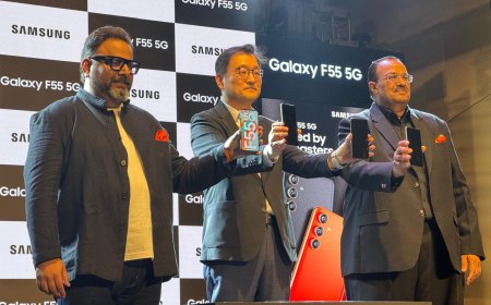 Samsung Launched Galaxy F55 5G with Vegan Leather Design, Super AMOLED+ Display & Robust Processor