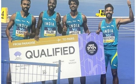 ‘Acclimatisation In Bahamas Proved Useful In Earning Paris Olympic Berth’, Says 4x400m Athlete Amoj Jacob