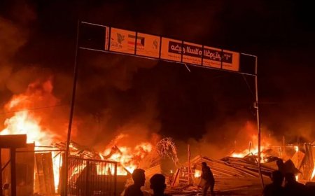 Fire At Displaced Camp In Rafah Caused By Hamas Munitions, Claims Israel Defense Forces