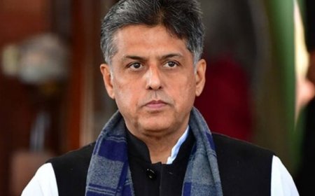BJP Has Done Nothing For Chandigarh’s Development, Says Congress Leader Manish Tiwari