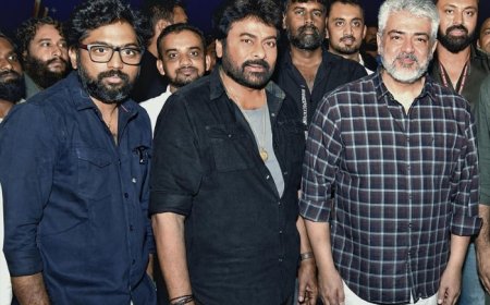 Ajith Kumar’s ‘Meet-up’ with Chiranjeevi on Vishwambhara Set Trends on Social Media, Netizens React ‘King Meets Thala’