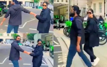 Katrina Kaif and Vicky Kaushal’s Intense Gaze at Fan Who Records Their Video on a London Street Goes Viral Amid Pregnancy Rumours, Watch