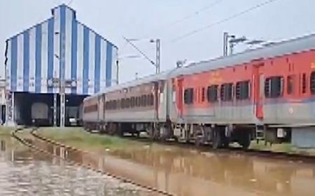 VIDEO: Floodwater From Barak River Enters Silchar Railway Station In Assam, Situation Grim As Over 2 Lakh Affected