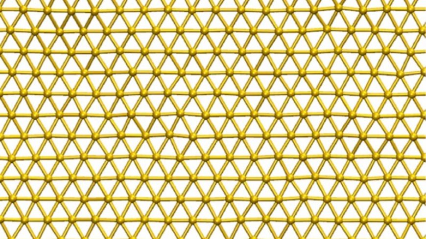 Scientists developed a sheet of gold that’s just one atom thick
