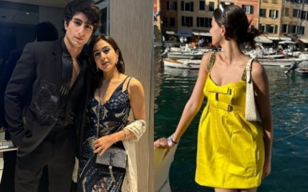 Anant Ambani-Radhika Merchant 2nd Pre-Wedding: Sara Ali Khan, Ananya Panday Drop Inside PICS From Extravagant Cruise Celebration