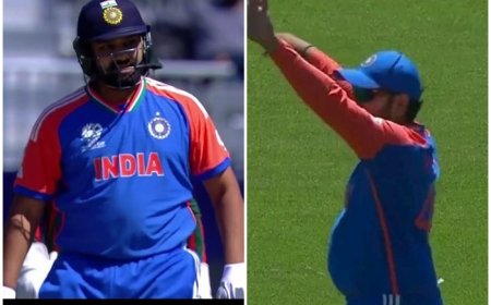 FACT CHECK: Rohit Sharma’s ‘Photoshopped’ BELLY Picture Goes VIRAL Ahead of T20 WC 2024 Match vs Ireland