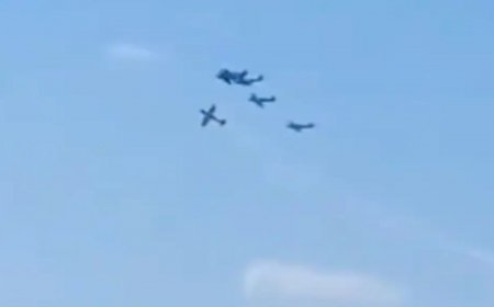 Pilot Dies As 2 Planes Collide During Formation At Airshow In Portugal