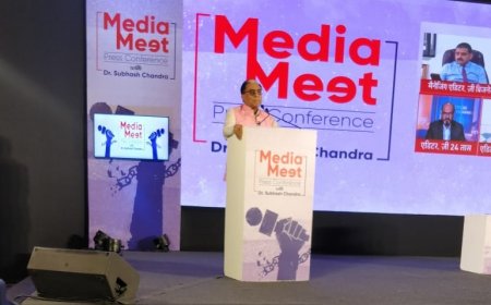 Dr Subhash Chandra Urges All To Stand Against Threats To Press Freedom