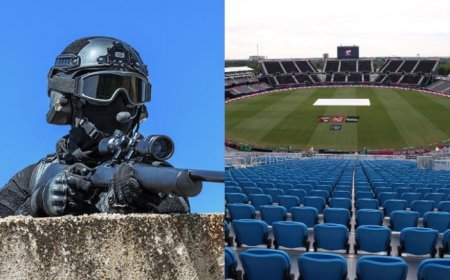 Police Snipers In Action As New York Tightens Security For T20 World Cup 2024 Matches