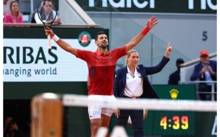 French Open 2024: Novak Djokovic Survives Francisco Cerundolo Scare, Enters Quarterfinal At Roland Garros