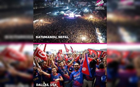 Nepal Cricket Fans Win HEARTS Despite Loss vs Netherlands in T20 WC 2024; Pics go VIRAL | WATCH