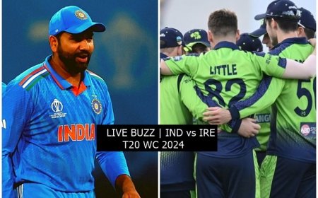 LIVE BUZZ | IND vs IRE, T20 WC 2024: Rohit-Jaiswal to Open – REPORT