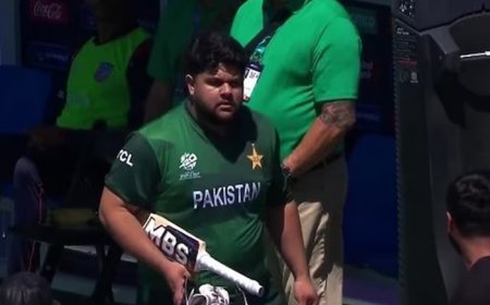 Azam Khan’s DEATH STARE to Fan For Abusing Him After Golden Duck Against USA in T20 WC 2024 Match Goes VIRAL | WATCH