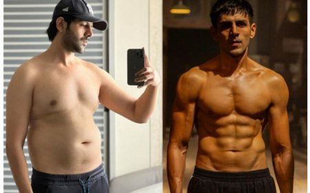 Kartik Aryan’s Massive Transformation: ‘Chandu Champion’ Goes From 39 to 7 Percent Fat – 5 Way to Get Fit