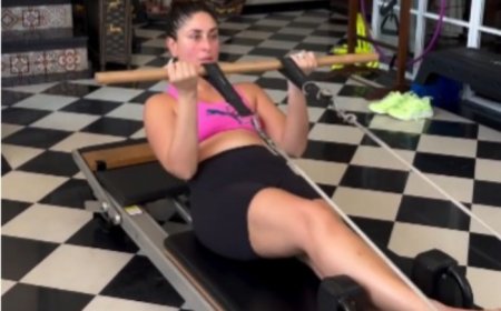 Kareena Kapoor’s Arm Toning Pilates Session Will Kick The Weekend Sluggishness Out of You- Watch New Video