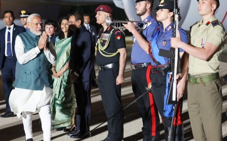 PM Modi Arrives In Italy For G7 Summit Outreach Meet, Bilateral Talks With Meloni, World Leaders Lined Up